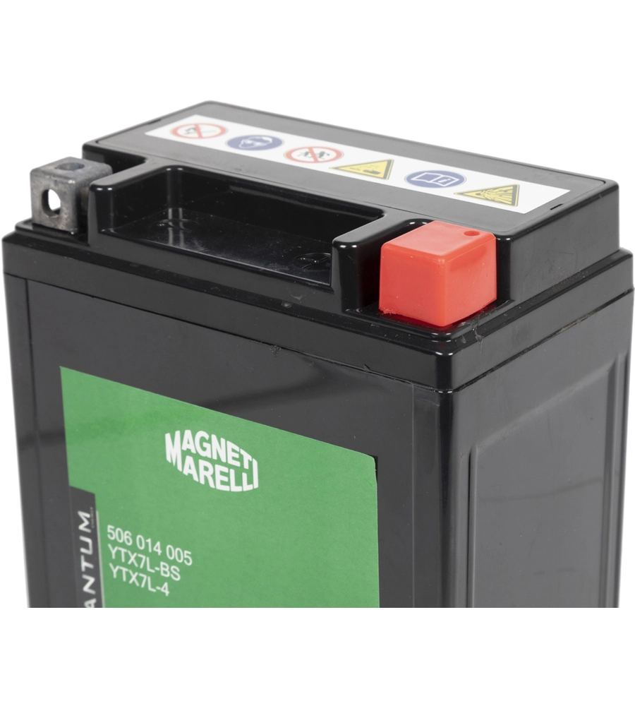 MAGNETI MARELLI BATTERIA MOTO SCOOTER 7AH 12V 75A AGM SIGILLATA POLO POSITIVO DX